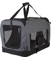 Sac de transport / sac de voyage pliable HiPet pour Chiens et Chats taille S (49,5 x 34,5 x 35 cm) - Grijs