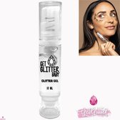 GetGlitterBaby® Huid Lijm voor Chunky Festival Glitters / Gezicht en Lichaam Glitterlijm Glittergel / Face and Body Glitter Jewels Gel Glue Huidlijm met Pompje