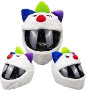 Clown - Helmcover - Motor - Scooter - Universeel - Accessoires