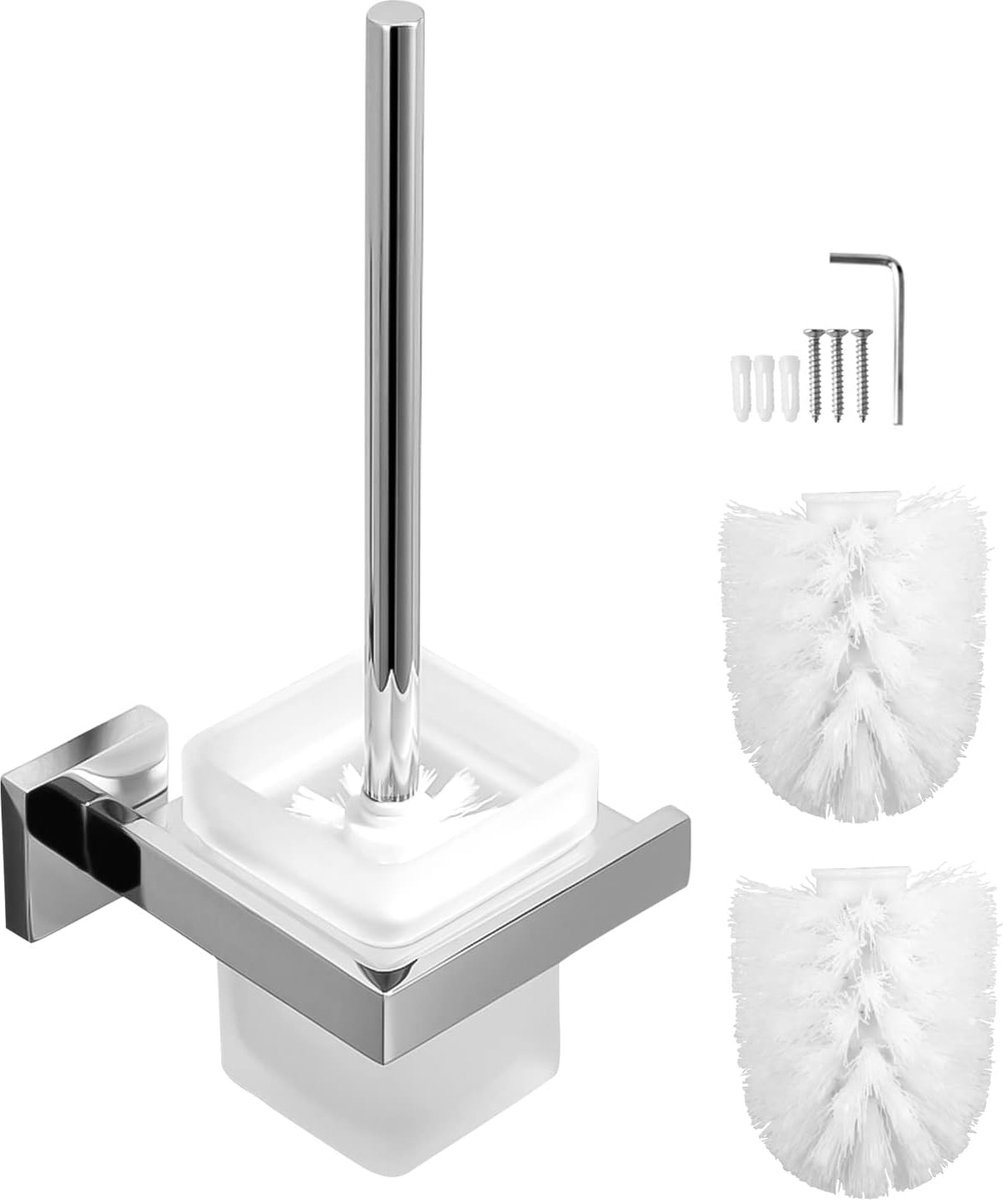 Badkamer Accessoires Polyhars 5Five - WC-borstel/toiletborstel Met Toiletrolhouder Set In Het Geel Wc-garnituur Steenpotiek