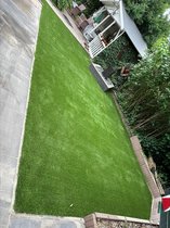 eGrass Promotie Collectie DELHI goede kwaliteit Kunstgras Tapijt - 100cm x 400cm -  40mm artificial grass | gazon artificiel | tuin | balkon | terras | grastapijt | gras