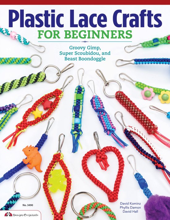 Plastic Lace Crafts for Beginners - cover