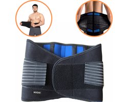 Ikigai® Rugbrace Onderrug - Rugband met Baleinen - Rug Brace voor Lage Rugpijn - Rug Corrector voor Houding Correctie - Rugbandage Ondersteuning Band - Geschikt voor Man en Vrouw -  Alle maten beschikbaar