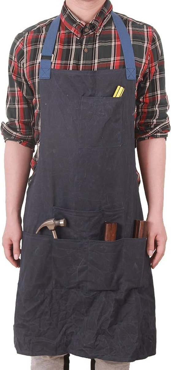 Calavera Werkschort Tobacco Standaard Pocket, Y-sluiting, maat 32