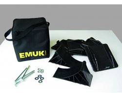 Emuk Onderlegschijven + Wielkeggen Set