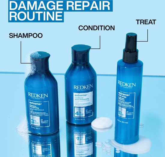 Redken Extreme Shampoo – Reinigt en versterkt beschadigd haar – 500 ml