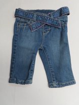 Lange broek - Jeans - Meisje - Gevoerd - 6 maand 68