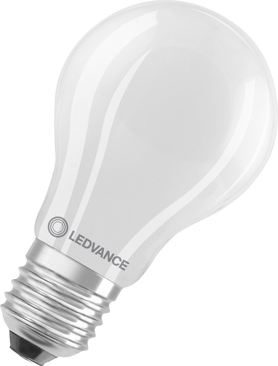 Ledvance Classic LED E27 Peer Filament Mat 7W 806lm - 840 Koel Wit | Dimbaar - Vervangt 60W