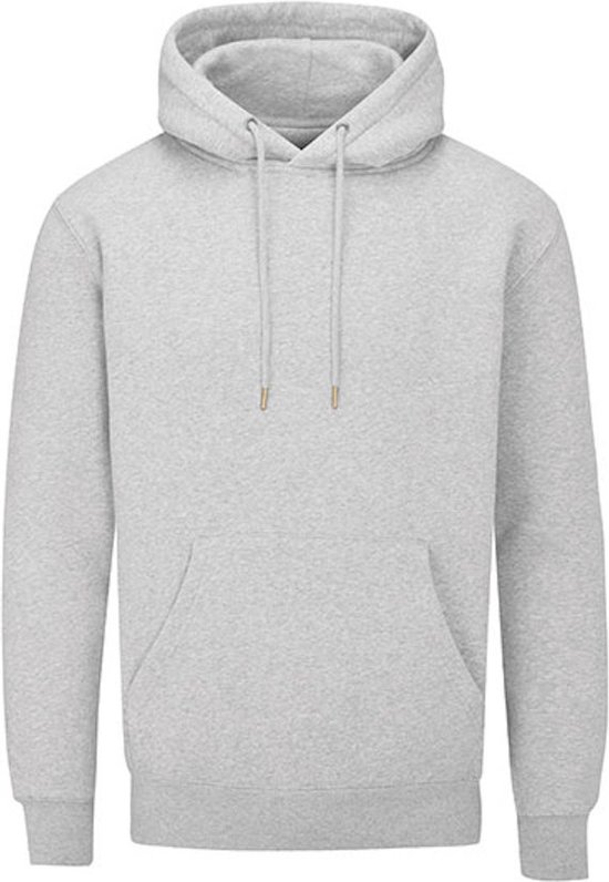 Herenhoodie 'Essential' met capuchon Heather Grey - 3XL