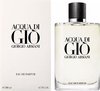 Giorgio Armani Aqua di Gio - 200 ml Eau de Parfum Rechargeable - Parfum Homme