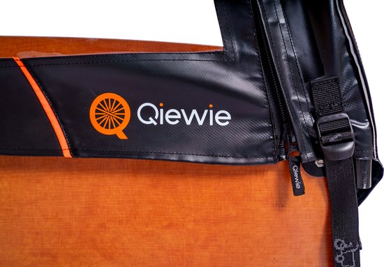 Regentent Luxe Zwart INCLUSIEF Stokkenset - ALLEEN geschikt voor de Babboe Big bakfiets - Qiewie van Qiewie — afbeelding 3
