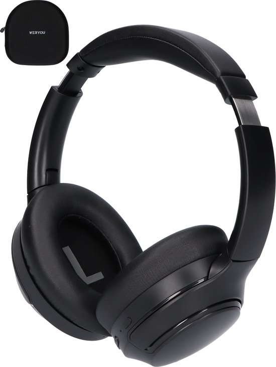WERYOU ANC500 – Active Noise Cancelling – Koptelefoon – Bluetooth – Over Ear – Hoofdtelefoon