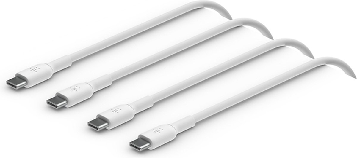 Belkin Boostcharge Usb-c-naar-usb-c-kabels 1 Meter Twin Pack Wit
