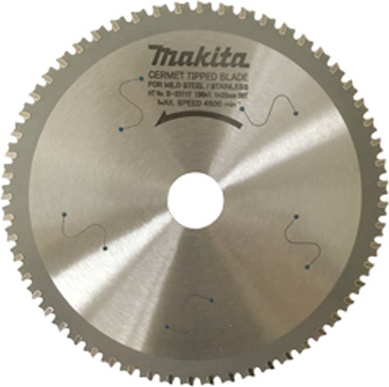 Foto: Makita tct saw blade b 23117 staal