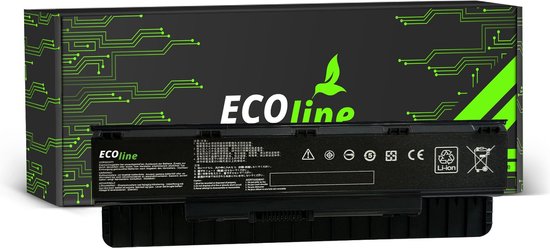 EcoLine - A32N1405 Batterie pour Asus G551 G551J G551JM G551JW G771 G771J G771JM G771JW N551 N551J N551JM N551JW N551JX / 11,1 V 4400 mAh