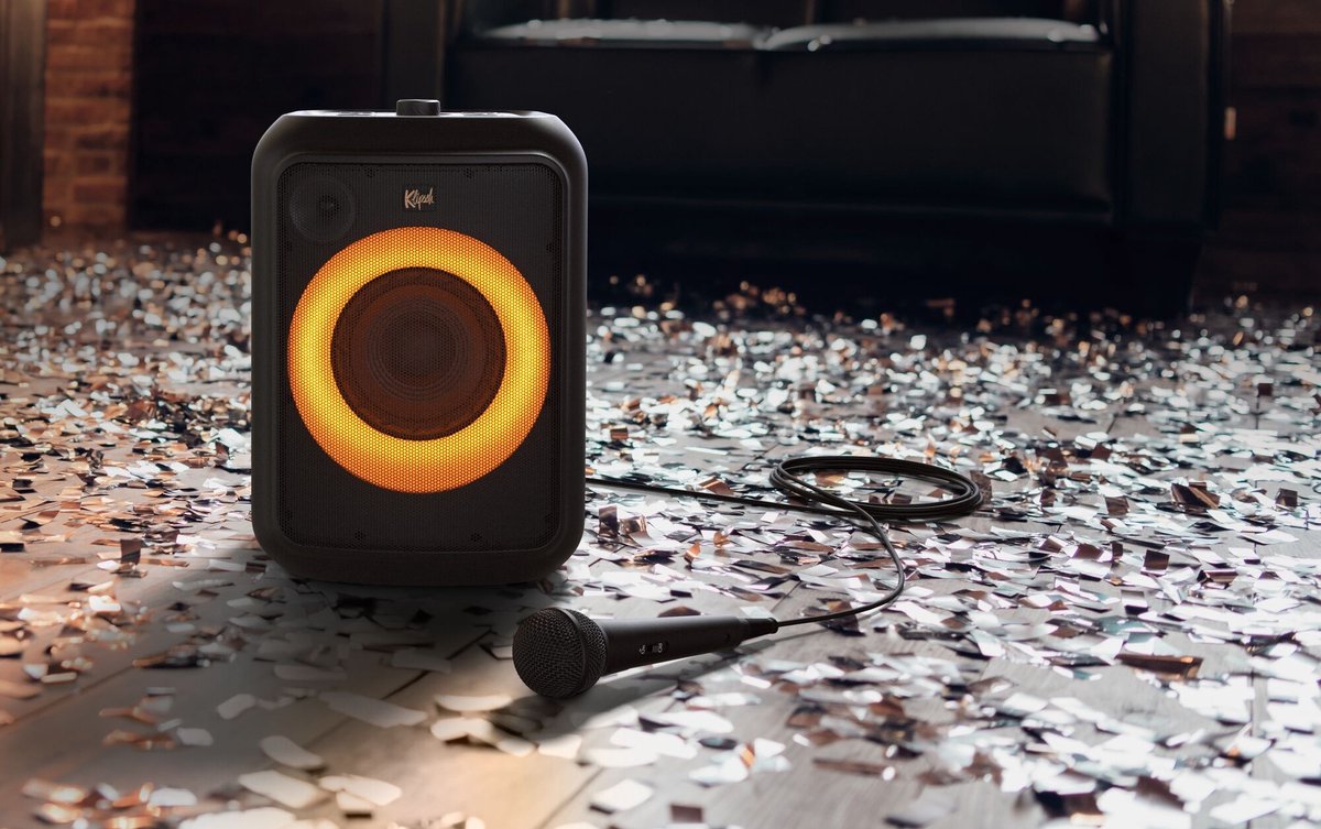 Klipsch GIG XL Party Speaker | Bluetooth | Karaoke Microfoon | USB