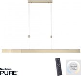 Paul Neuhaus - Hanglamp e-Slide L 120-200 cm mat goud
