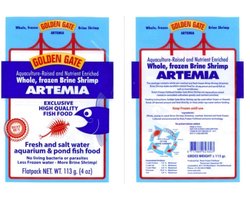 Golden Gate Artemia flatpack 113 gram Diepvries