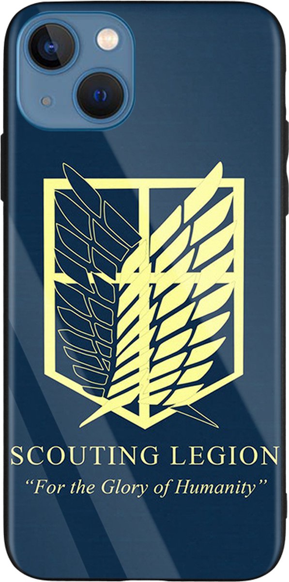Anime merchandise - anime hoesje / phone case - Attack on Titan Scouting Legion Iphone 14