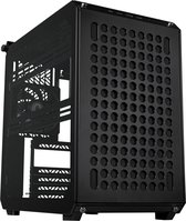 Cooler Master QUBE 500 Flatpack Black Edition, Tower Midi , PC, Zwart, ATX, EATX, ITX, micro ATX, Plastique, Acier, Verre trempé, 17,2 cm