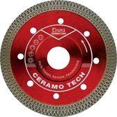 Ceramotech - Diamantzaagblad droog - Natuursteen - Ø 125mm - asgat 22.23mm