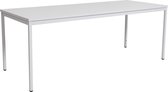 Furni24 Table multifonctionnelle cm 200x100 cm gris