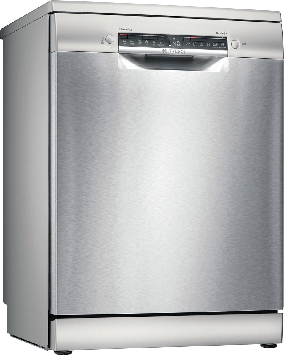Bosch SMS4EMI06E- Serie 4 - Vrijstaande vaatwasser - 60 cm - RVS - Energielabel B - Home Connect — afbeelding 6