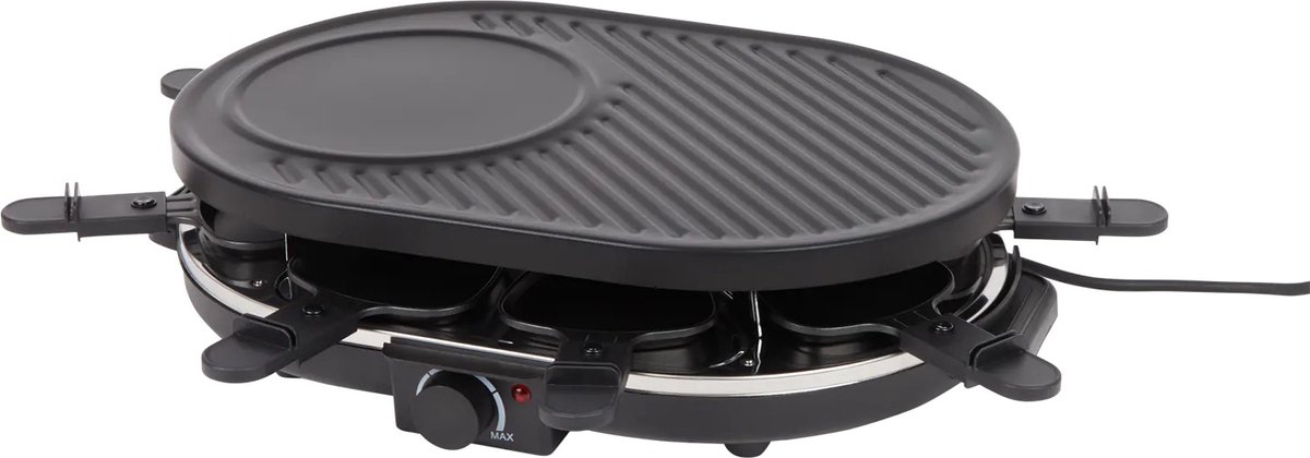 Appareil à raclette et à crèpes 6 personnes Techwood - Kibo