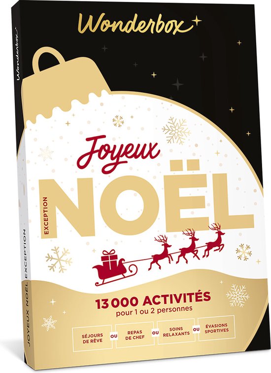 Wonderbox Coffret cadeau Joyeux Noël Exception bol