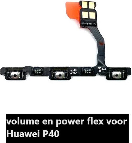 Togadget ® - adapté au câble Flex d'alimentation et de volume Huawei P40 - bouton marche/arrêt - augmentation du volume et réduction du volume
