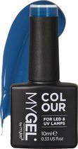 Mylee Gel Nagellak 10ml [Denim Days] UV/LED Gellak Nail Art Manicure Pedicure, Professioneel & Thuisgebruik [Blue Range] - Langdurig en gemakkelijk aan te brengen