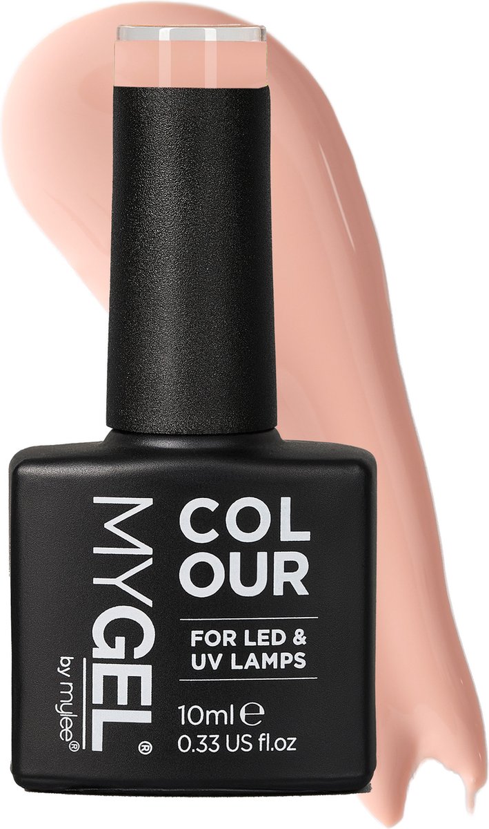 Mylee Gel Nagellak 10ml [Tickled Pink] UV/LED Gellak Nail Art Manicure Pedicure, Professioneel & Thuisgebruik [Bare Elements Range] - Langdurig en gemakkelijk aan te brengen