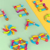 Magnetische Bouwstenen - 46 stuks - Constructief Speelgoed - Educatief Speelgoed - Montessori - Leerzaam - Kerstcadeau - Creatief - Stimulerend - Motoriek