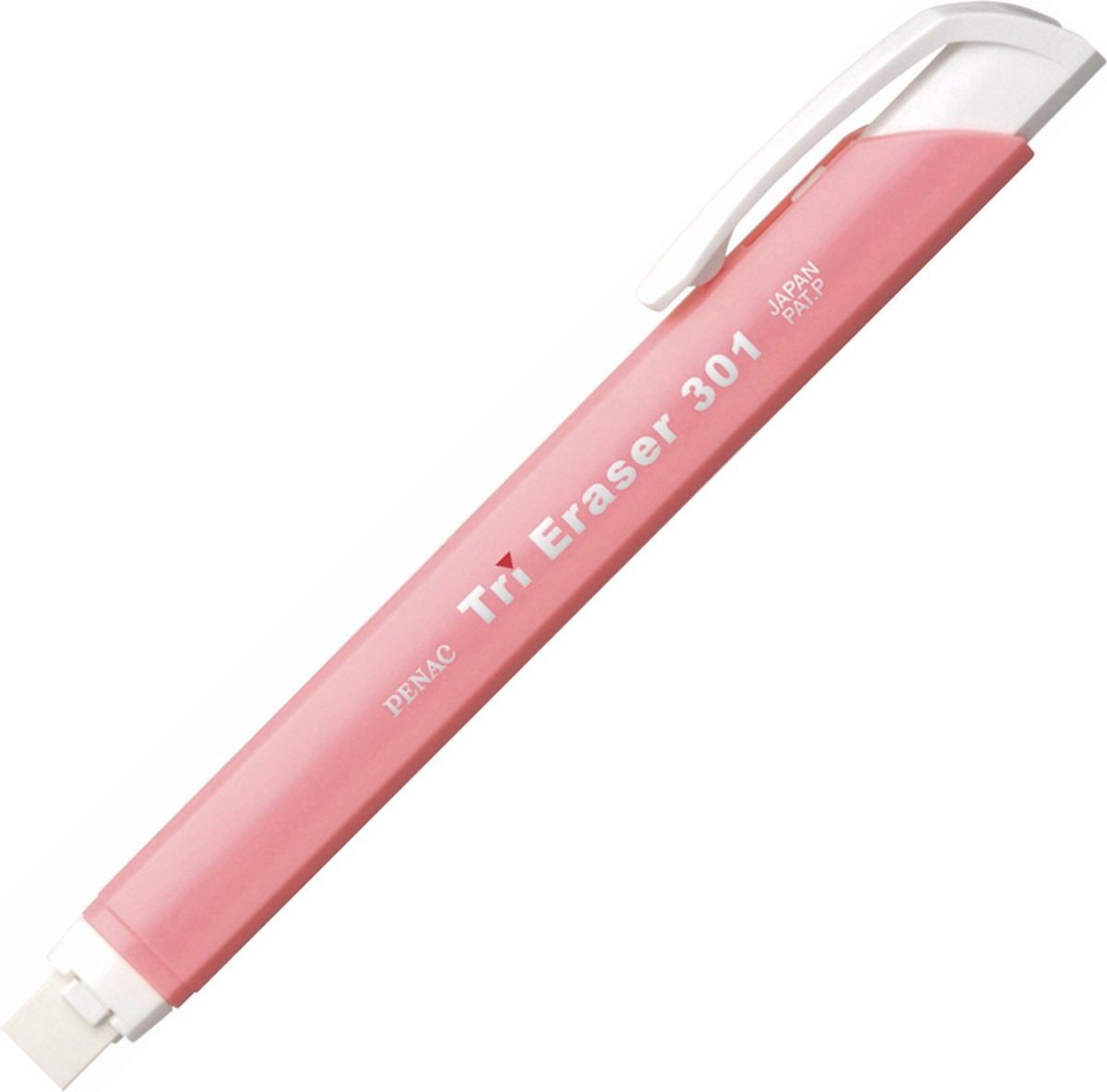 Penac Japan - Crayon Gomme - Stylo Gum - Rose - rechargeable - Crayon gomme  8,25 mm x