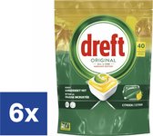 Dreft Original Hawaii Edition All in One Tabs - 6 x 40 capsules