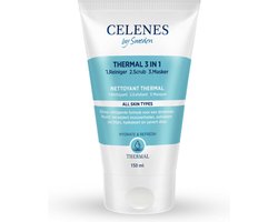 Celenes - Thermal 3 in 1 Reiniger Scrub Masker - 3 x 150 ml - Voordeelverpakking