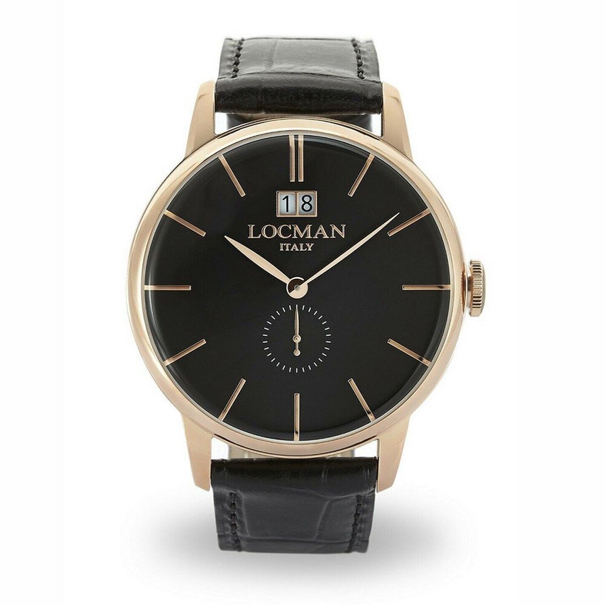 Locman - 0252V09RGBKRGPK - Polshorloge - Heren - Quartz - 1960 Big Date