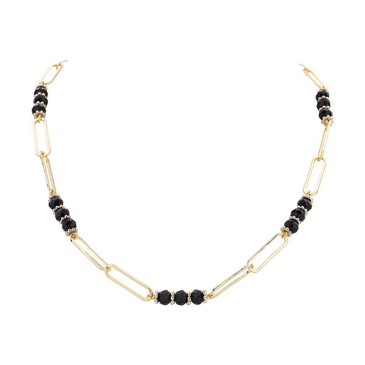 Les Cordes - DASIO - Collier - Zwart - Metaal - Juwelen - Sieraden - Dames