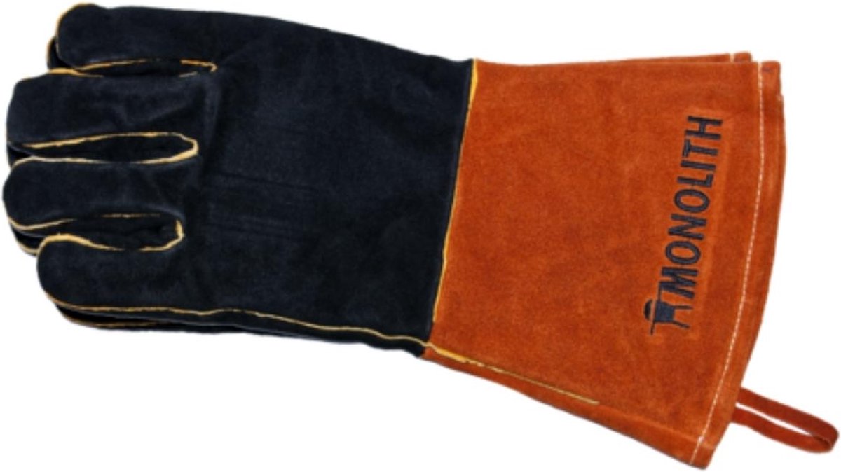 Barbecuehandschoenen van Leer - Hittebestendig en Perfect voor Grillmeesters - Onmisbaar bij Monolith BBQ