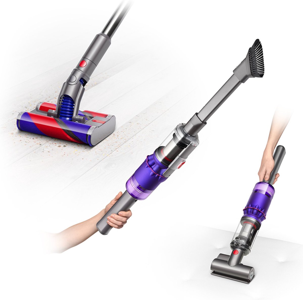 Dyson Omni Glide steelstofzuiger - SV19 - Kruimeldief - Hygiënisch