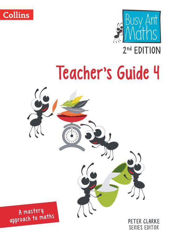 Busy Ant Maths 2nd Edition- Teacher’s Guide 4 - cover