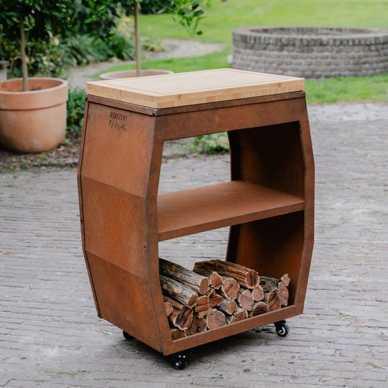 Keter BBQ bijzettafel Unity XL grafiet grijs