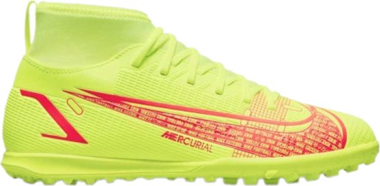 nike mercurial superfly 8 geel