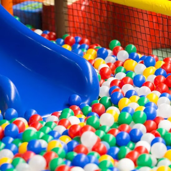 Springos Ballenbakballen - 100 Stuks - Ballen Voor Ballenbak Of Zwembad - Hoge Kwaliteit van Merkloos — afbeelding 3