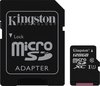 Kingston 128GB Micro SDXC Class 10 UHS-I 45R FlashCard Single Pack w/o Adapter