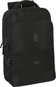 Safta Real Madrid Premium Backpack 15.6''+tablette+usb sac à dos pour ordinateur portable Zwart