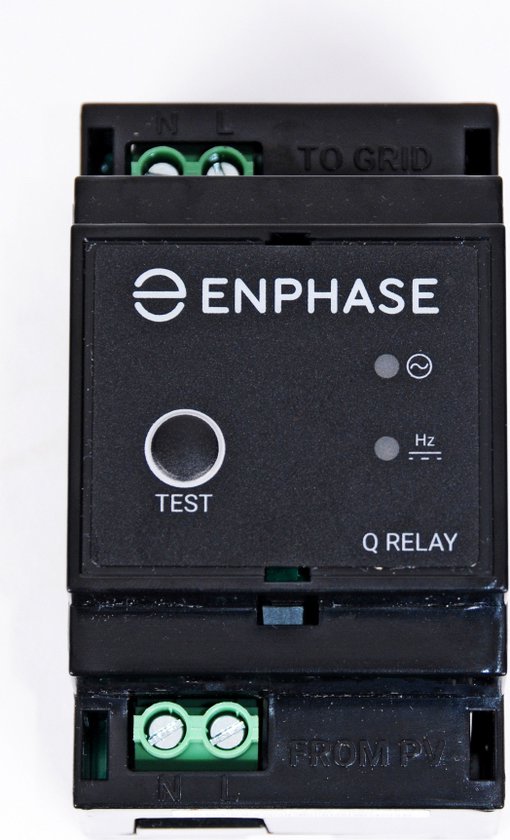 Foto: 1 fase pv verdelert enphase q relay 1 fase enphase iq relay qrelay