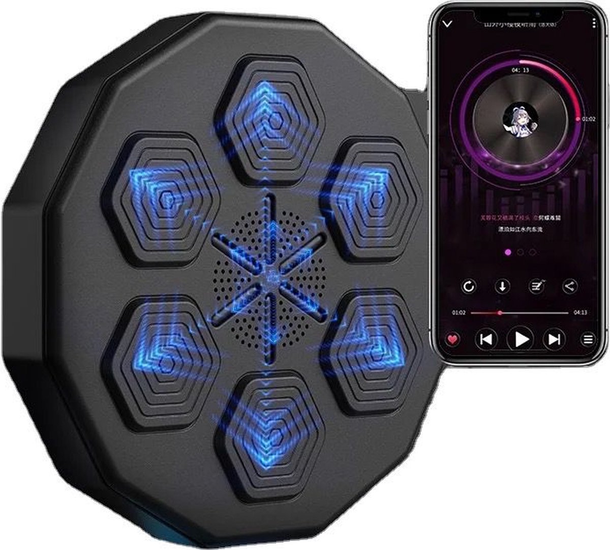 Smart Music Boxing Machine Boksmachine Bokszak Boksbal Boksmachine muziek