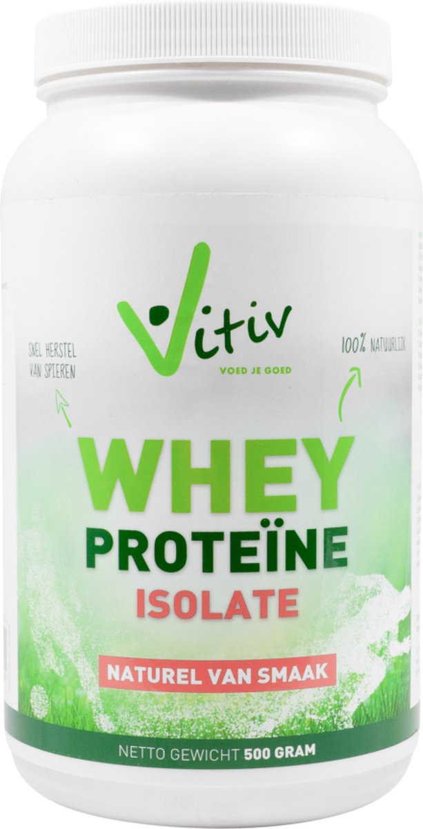 Whey proteine isolaat Vitamine