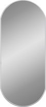 vidaXL-Wandspiegel-70x30-cm-ovaal-zilverkleurig